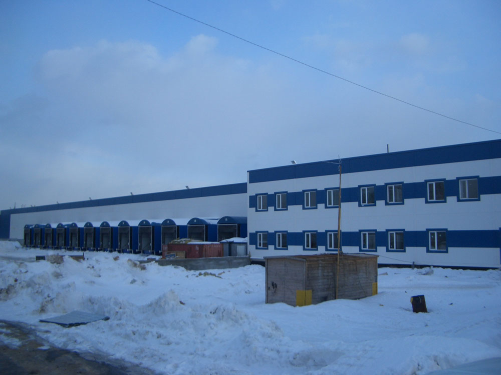 Residential and Administrative Premises of the Warehouse Terminal